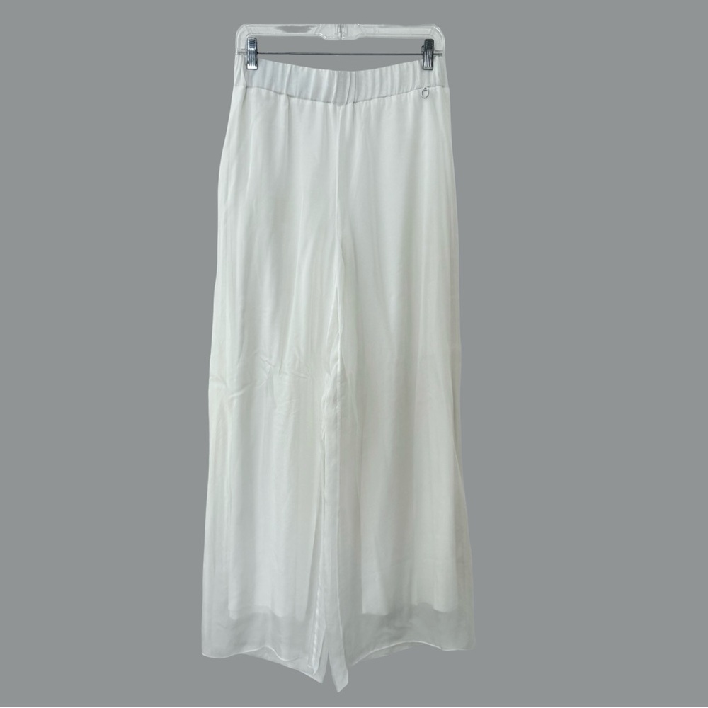 Rudsak White Pull On Layered Wide Leg Pants M